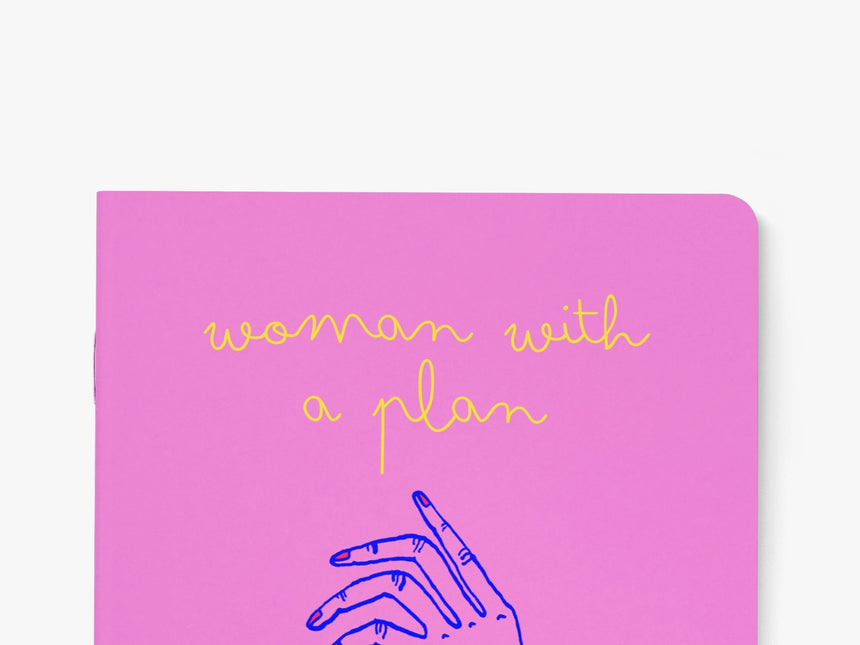 Notizheft / Woman With A Plan