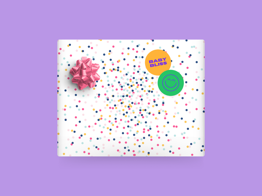 Sticker sheet No. 19 "for birth"