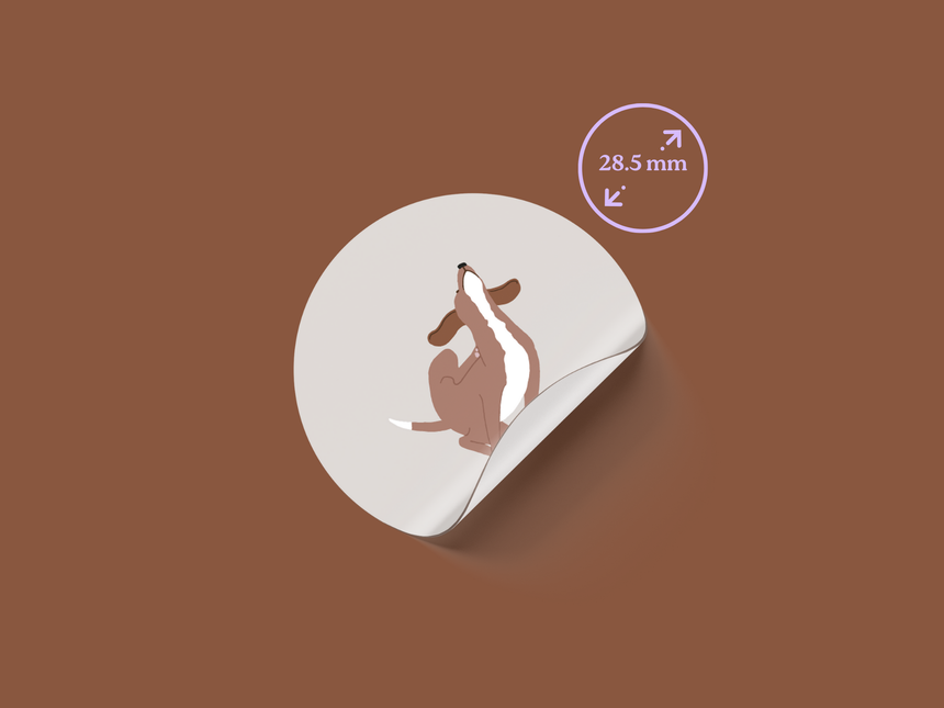 Sticker sheet No. 20 "for dog fans"