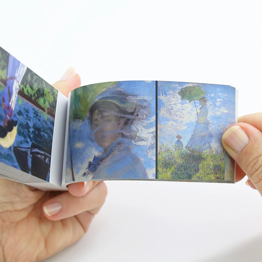 Flipboku - Daumenkino "Große Künstler / Claude Monet"
