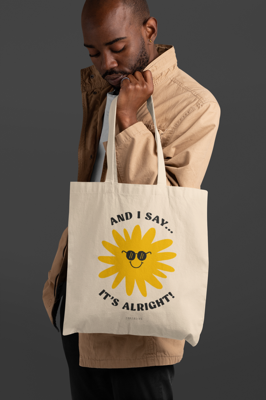 Cotton bag / And I Say