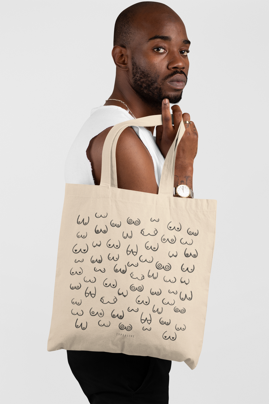 Cotton bag / bosom friends "natural"