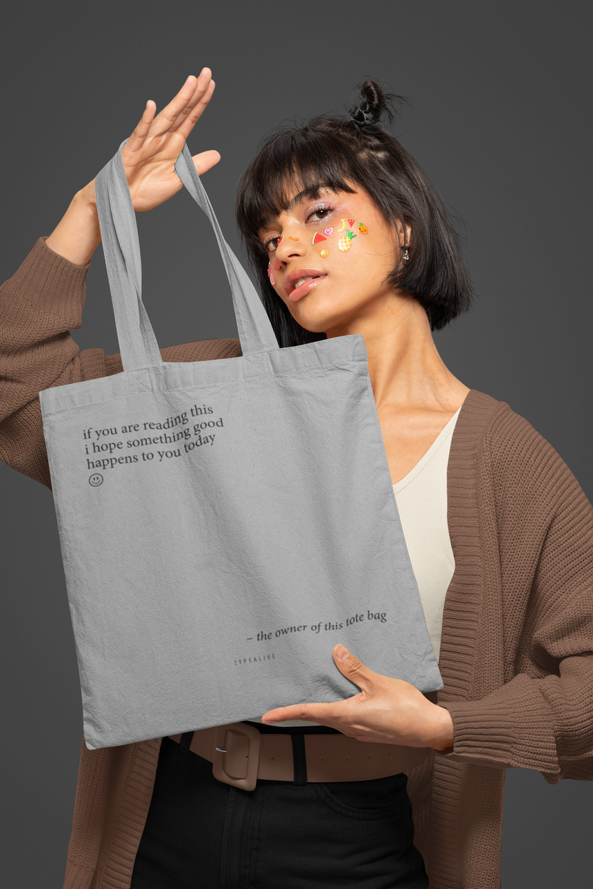 Baumwolltasche / Something Good