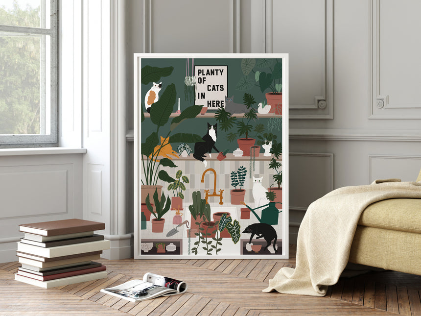 Print / Planty Of Cats