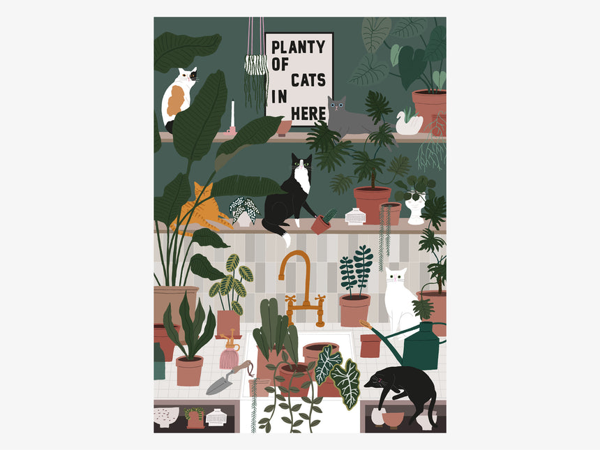Print / Planty Of Cats