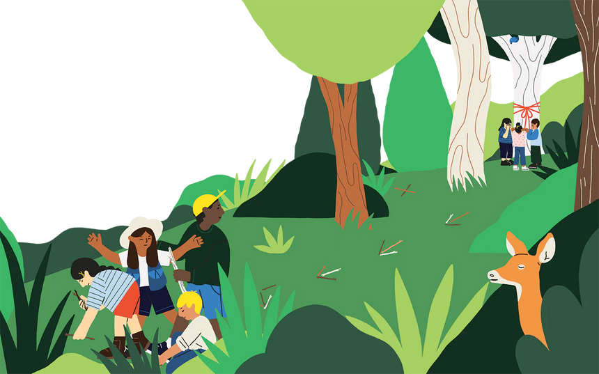 Kleine Gestalten - Kinderbuch "Raus an die frische Luft!"