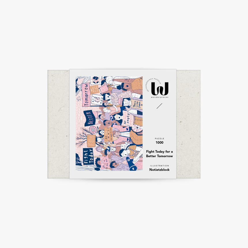 Wonderpieces - Puzzle "Fight Today for a Better Tomorrow"