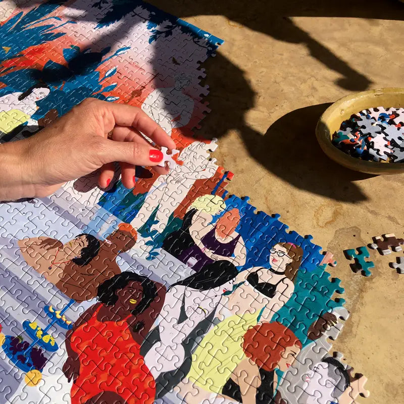 Wonderpieces - Puzzle "Les Femmes de la Décadence"