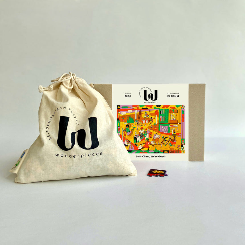 Wonderpieces - Puzzle "Let’s Cheer, We’re Queer"