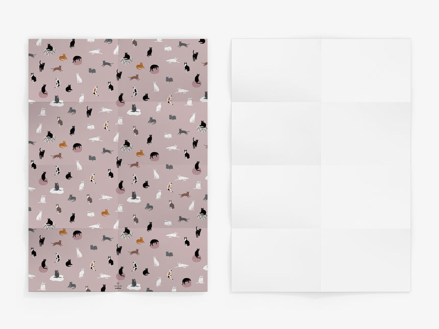 Gift sheets / petisfaction "CATS"