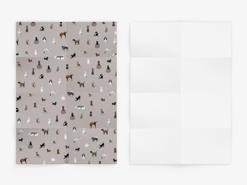 Gift sheets / petisfaction "DOGS"