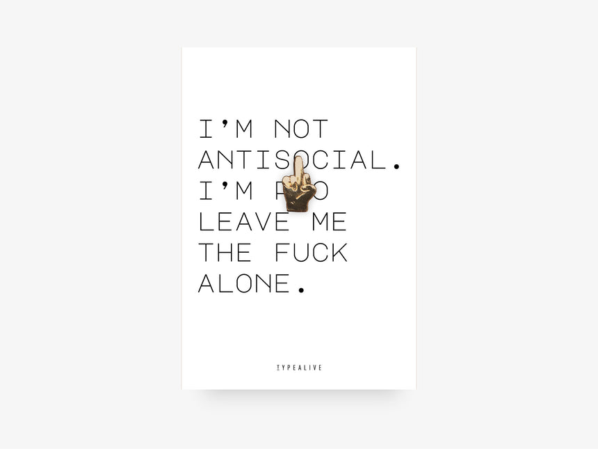 Pin / Antisocial