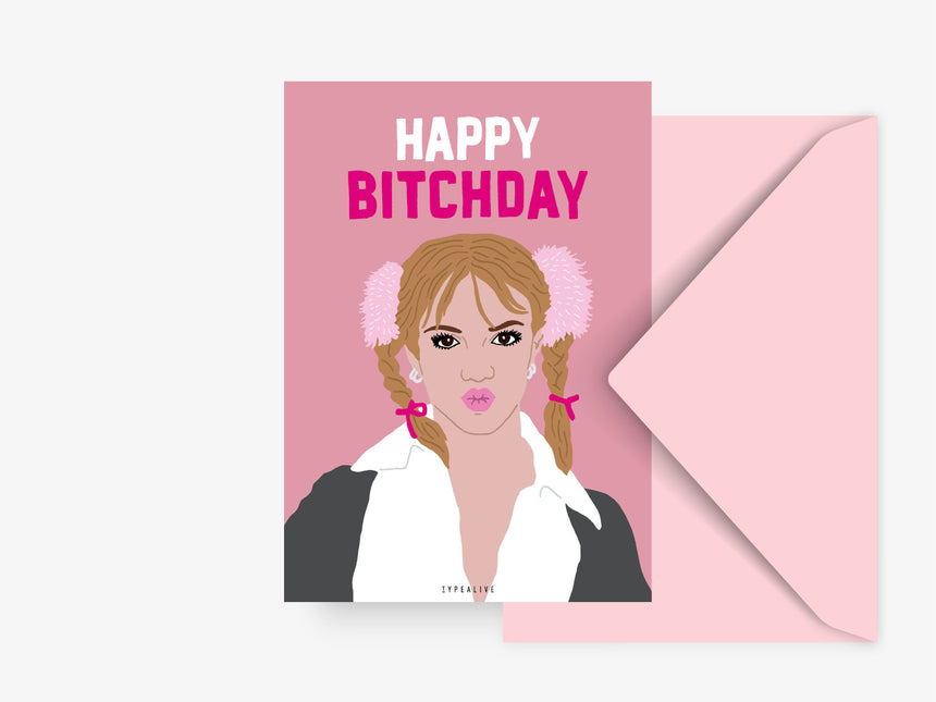 Postkarte / Bitchday