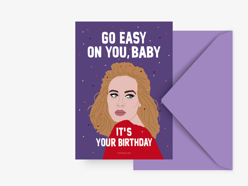 Postkarte / Easy It's Your Birthday