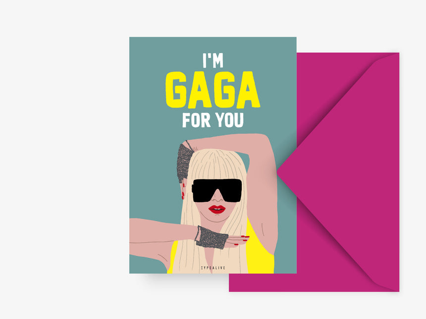 Postkarte / Gaga For You