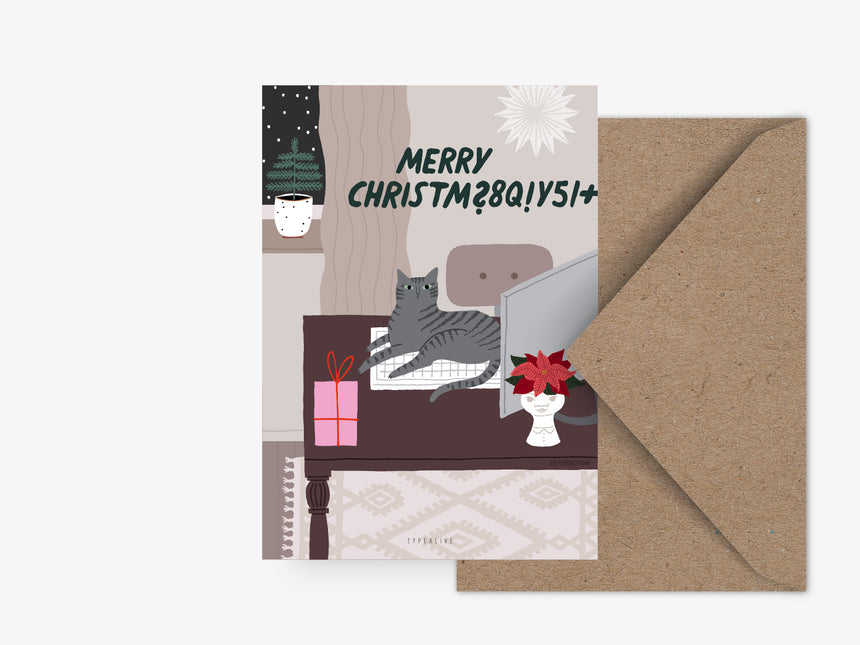 Postcard / Petisfaction "Cats" Christmxyz