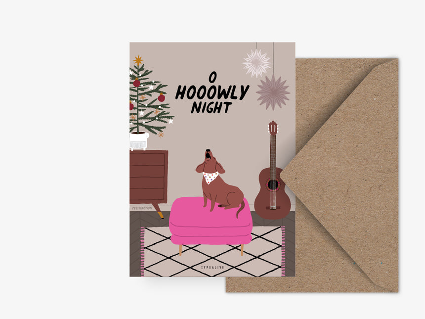 Postkarte / Petisfaction "Dogs" Hooowly