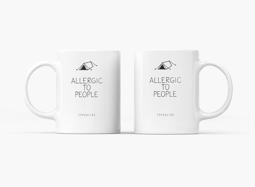 Ceramic mug / Allergic