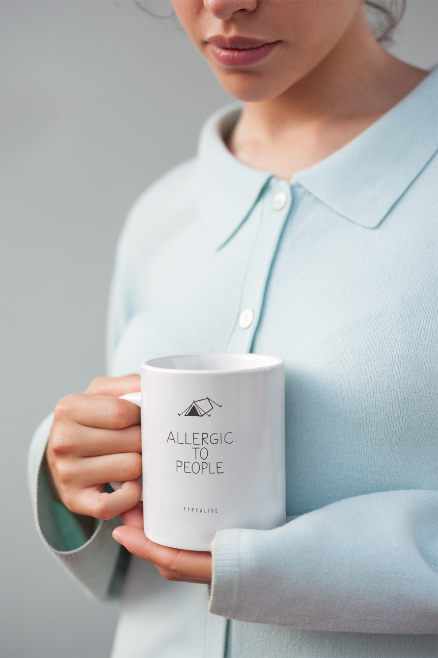 Ceramic mug / Allergic