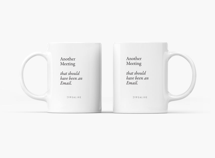 Ceramic mug / Another Meeting