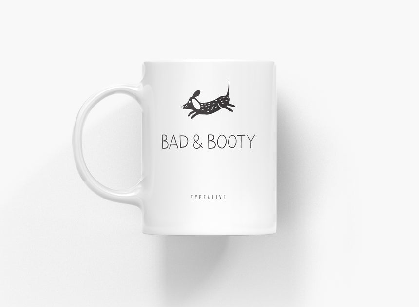 Tasse aus Keramik / Bad & Booty