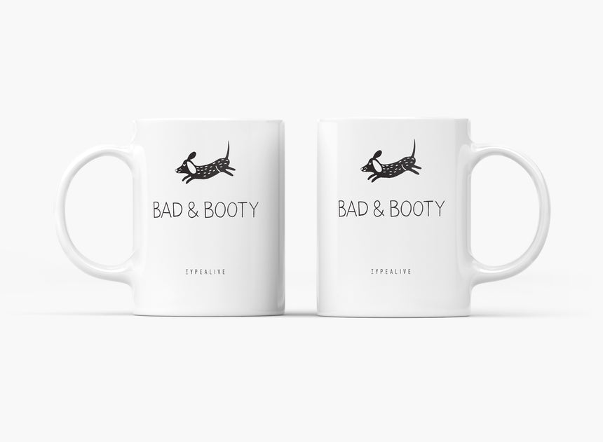 Tasse aus Keramik / Bad & Booty
