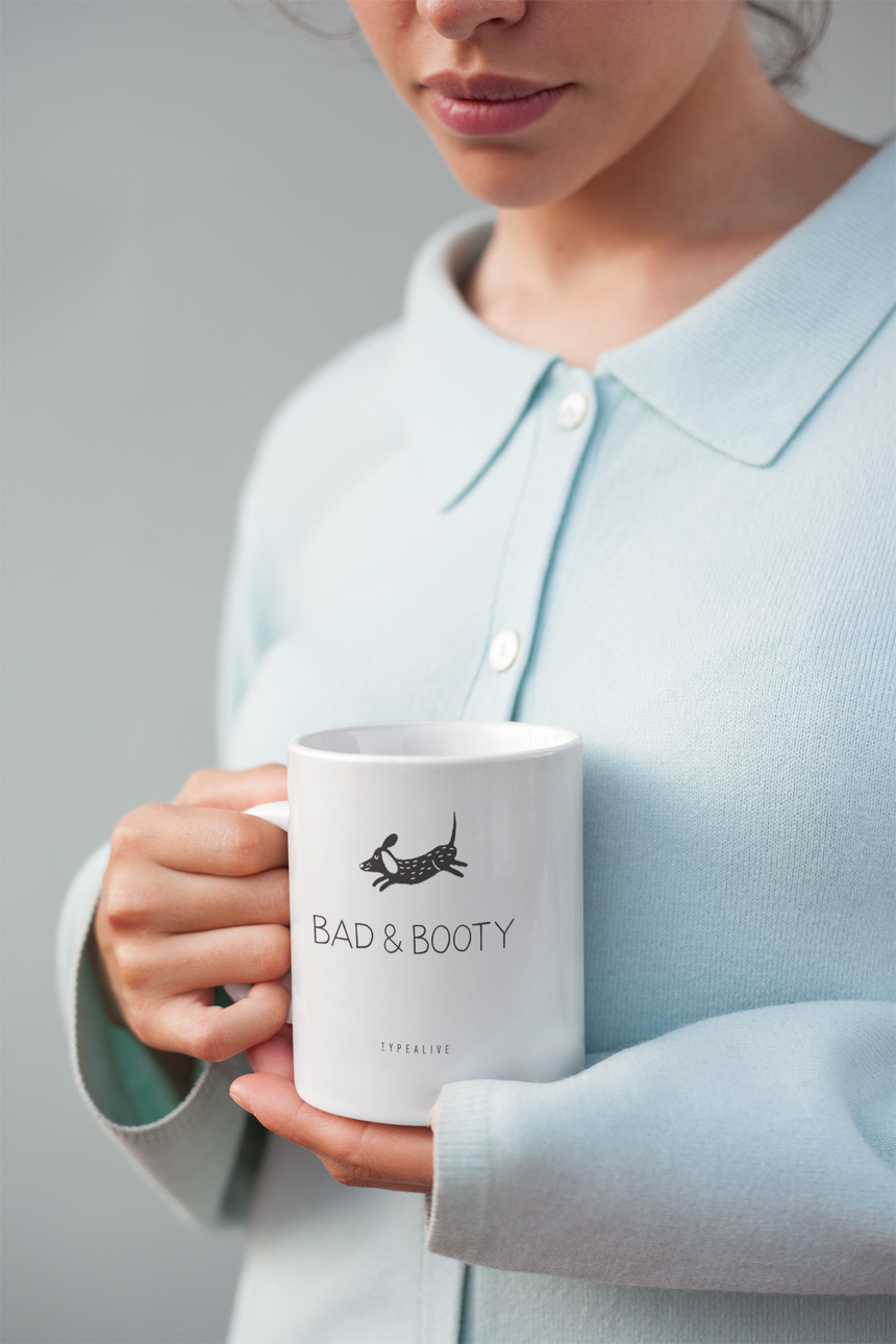 Tasse aus Keramik / Bad & Booty