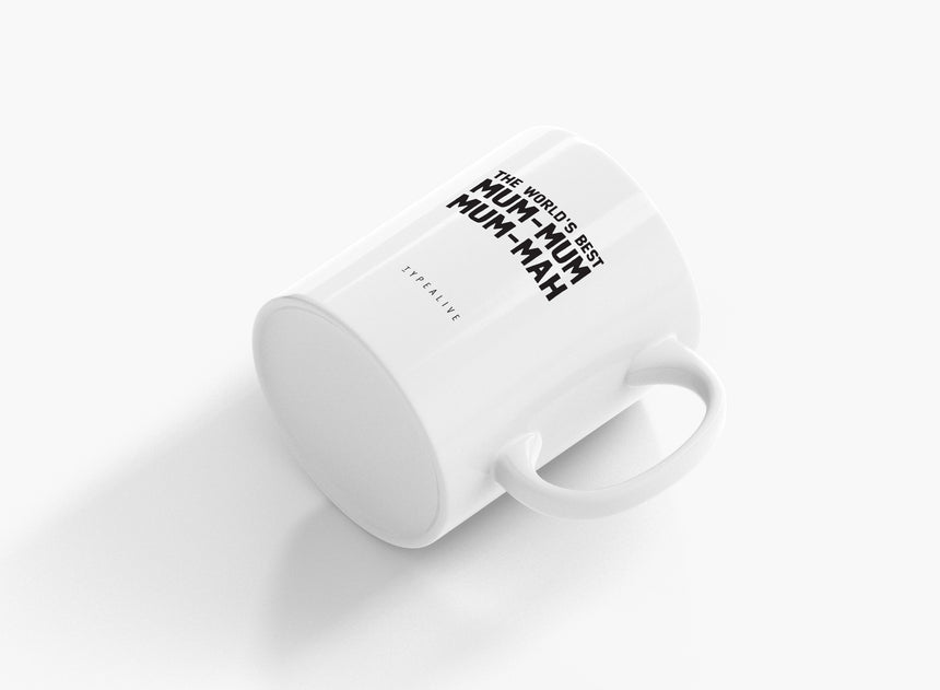Tasse aus Keramik / World's Best Mum-Mum-Mum