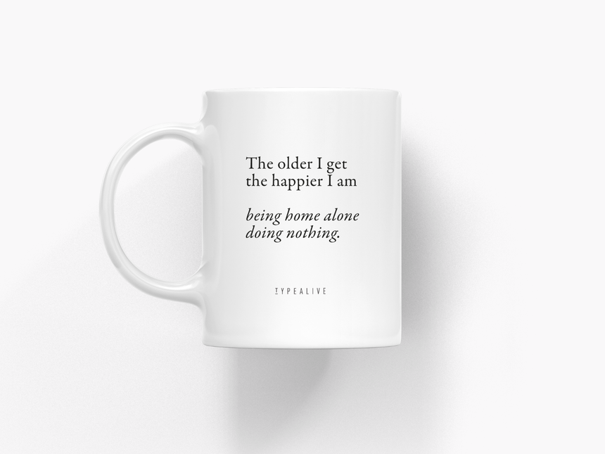 Tasse aus Keramik / Doing Nothing