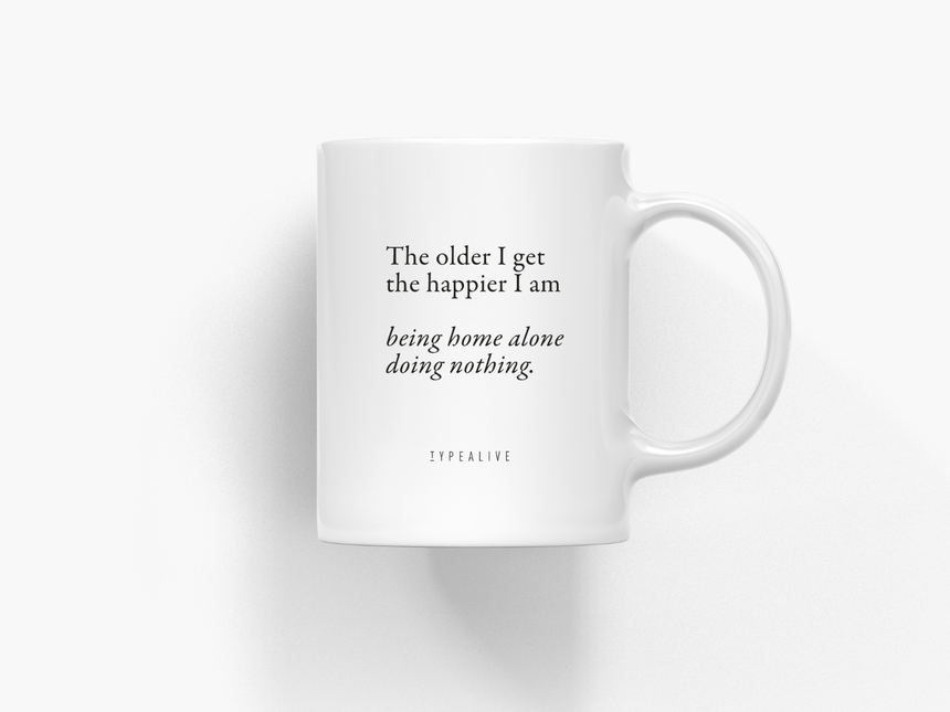 Tasse aus Keramik / Doing Nothing
