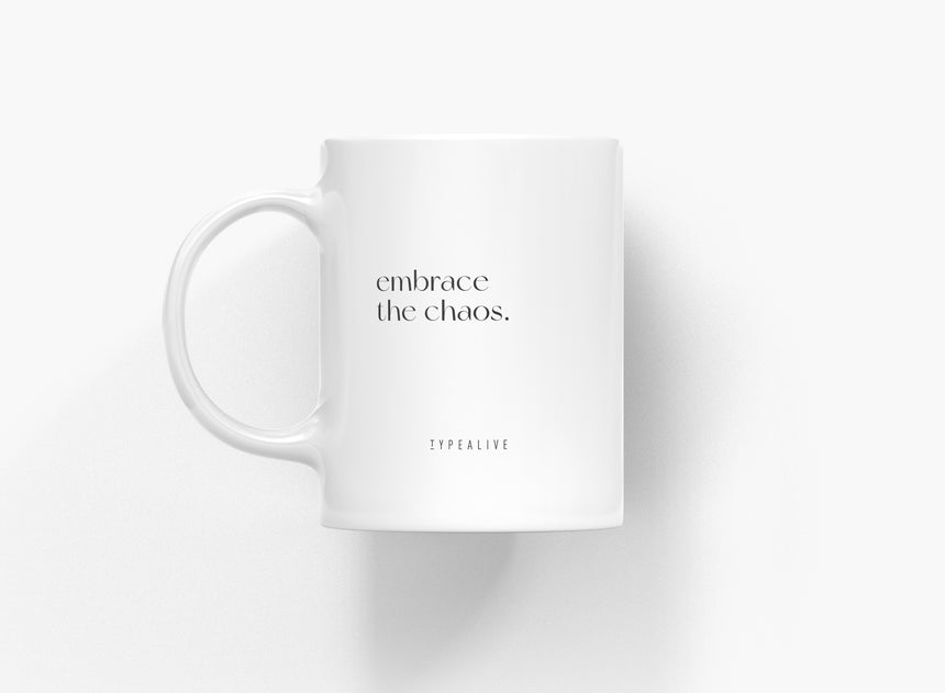 Tasse aus Keramik / Embrace