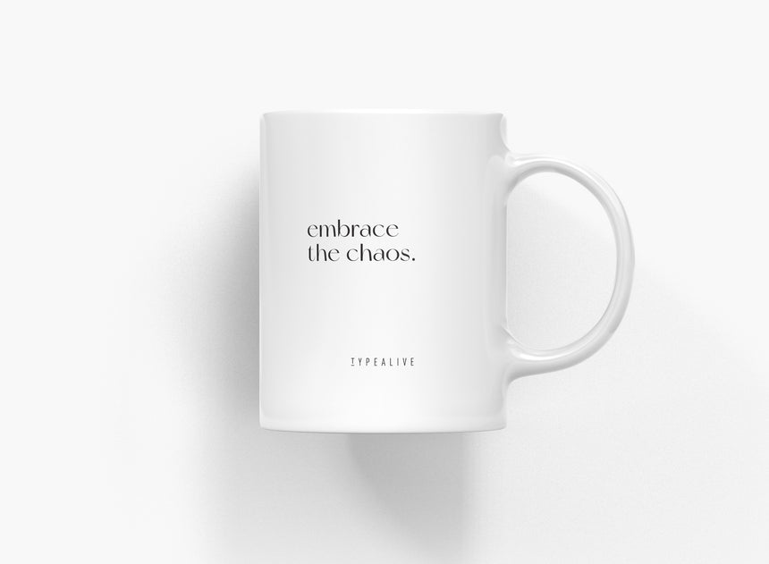 Tasse aus Keramik / Embrace