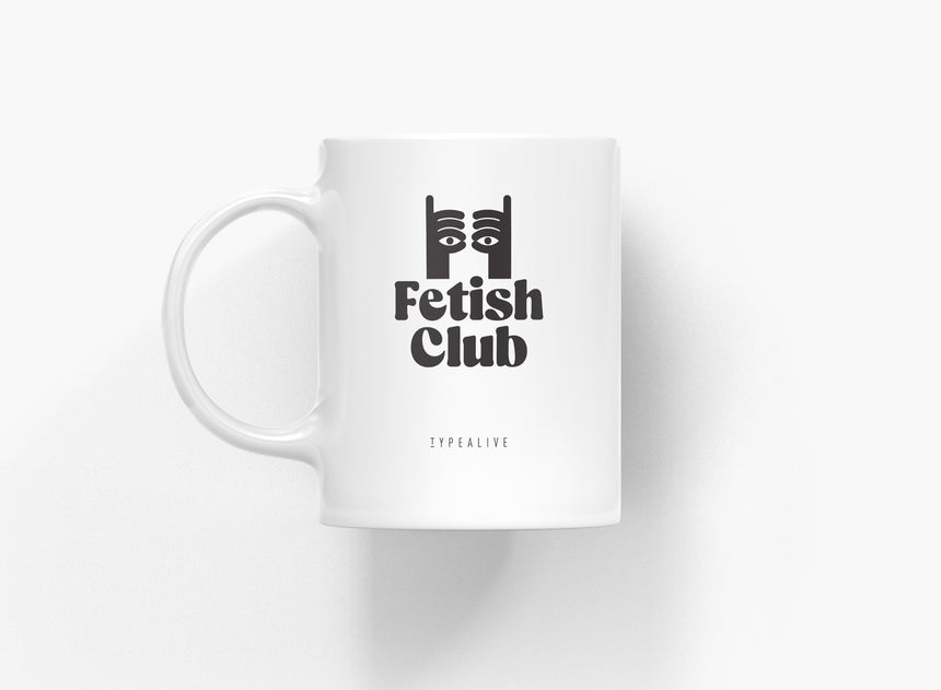 Tasse aus Keramik / Fetish Club