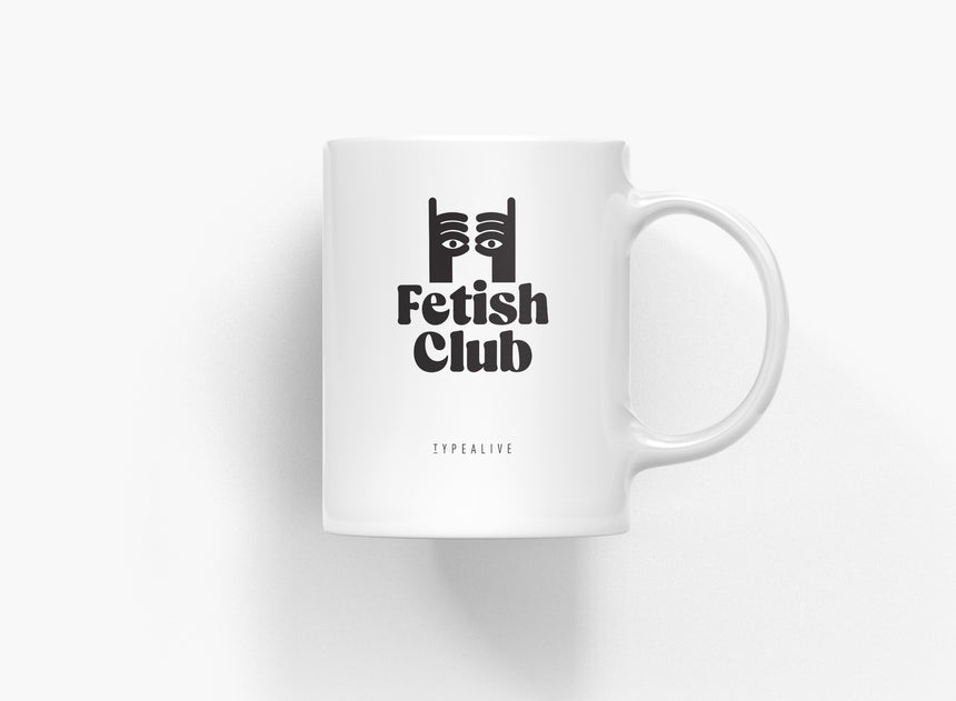 Tasse aus Keramik / Fetish Club