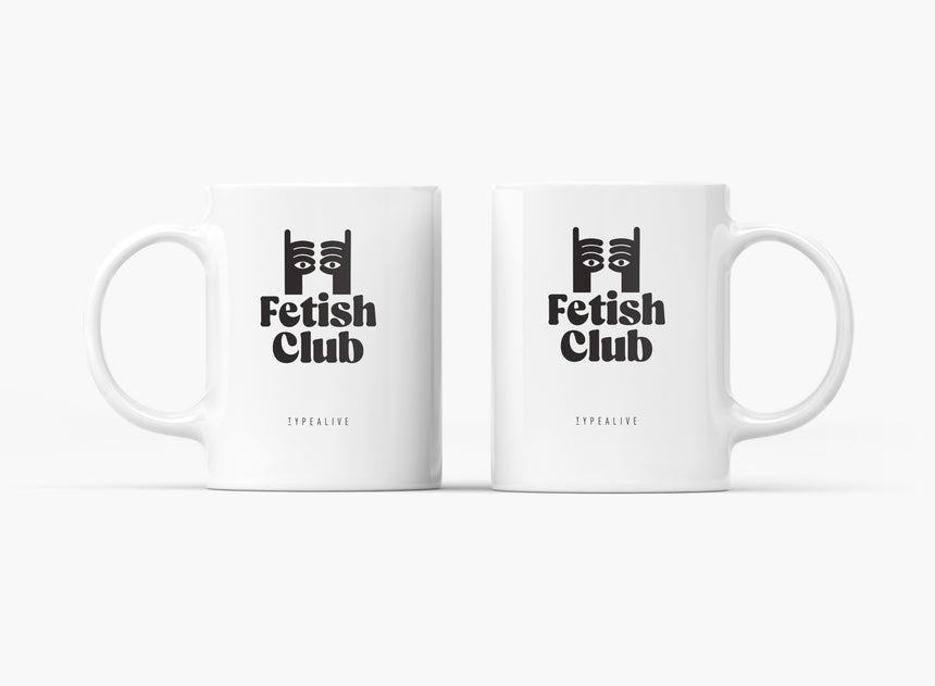 Tasse aus Keramik / Fetish Club