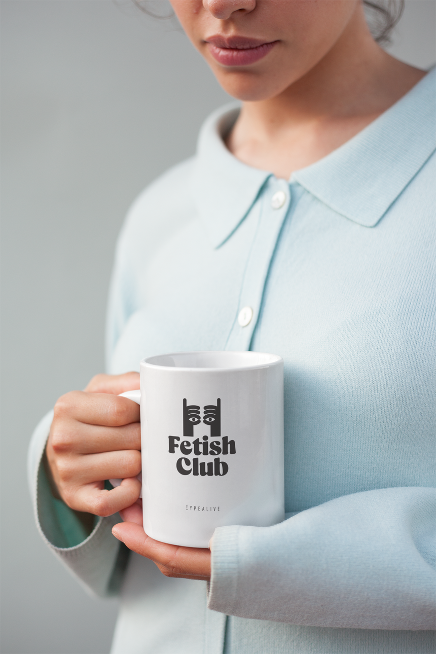 Tasse aus Keramik / Fetish Club