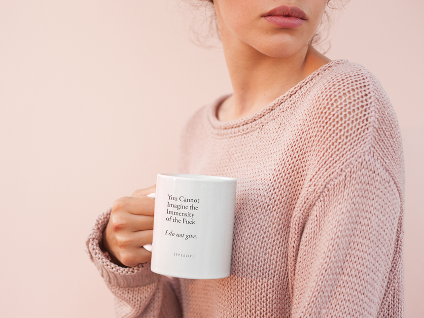 Ceramic mug / Imagine