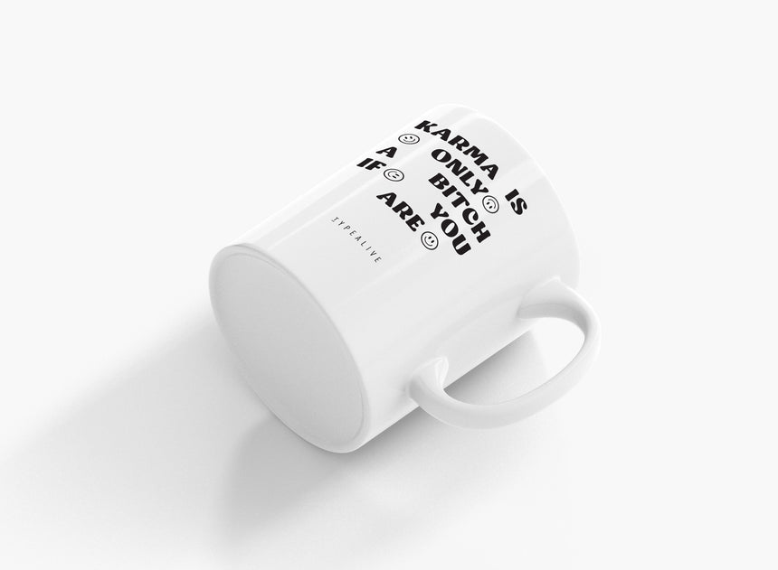 Tasse aus Keramik / Karma