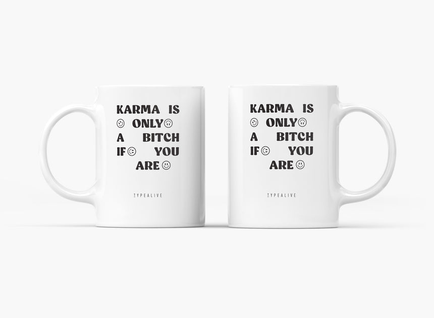 Tasse aus Keramik / Karma