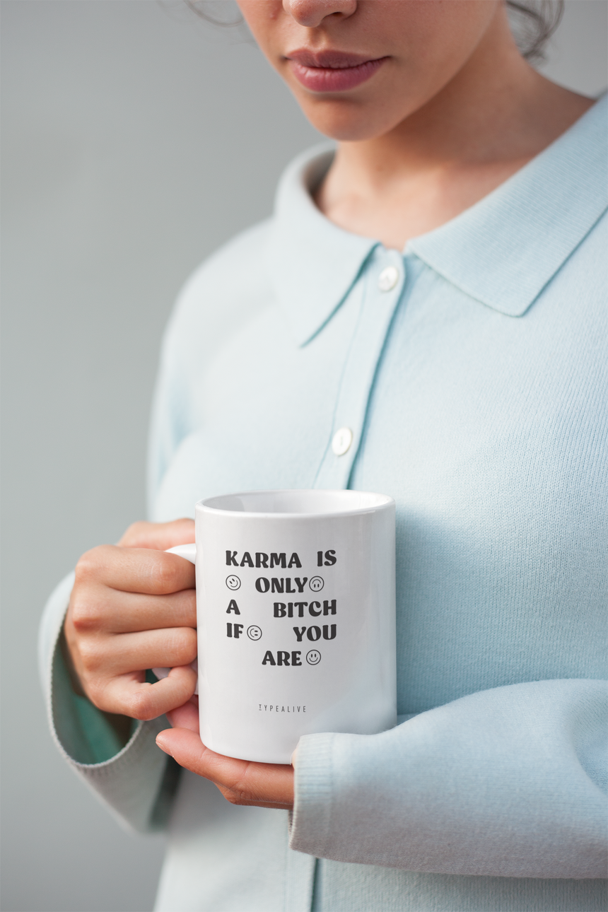 Tasse aus Keramik / Karma