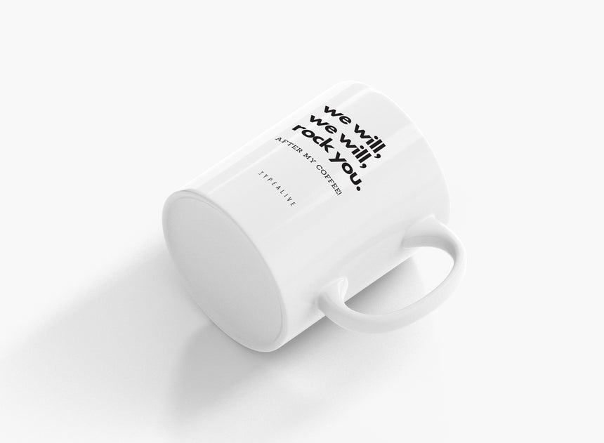 Tasse aus Keramik / Rock You