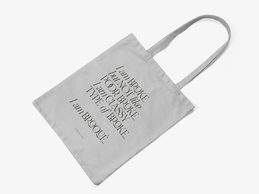 Cotton bag / broqué