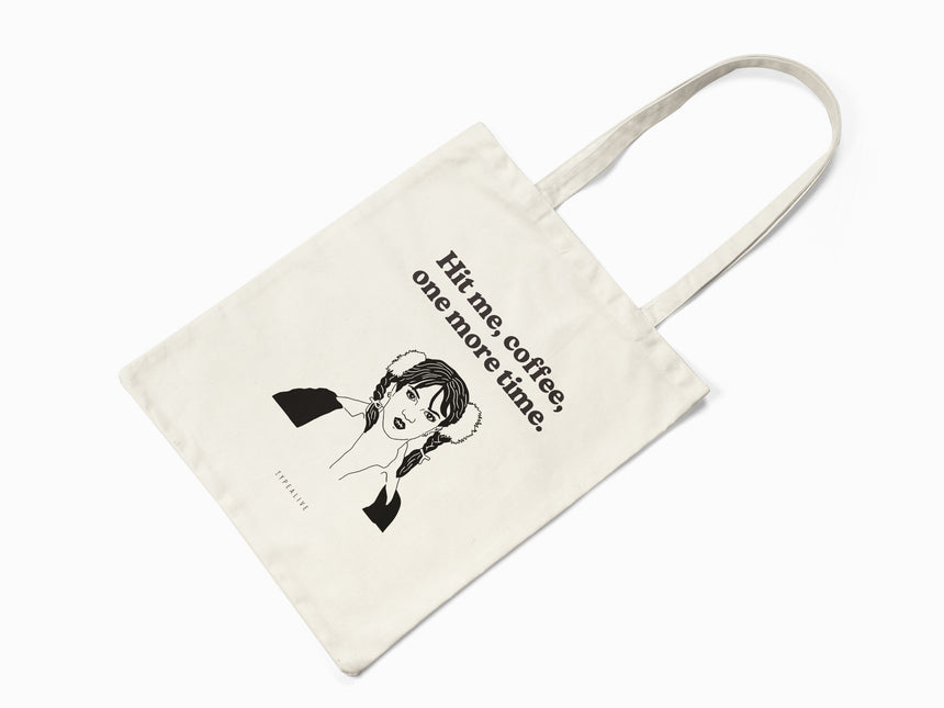 Baumwolltasche / Hit Me