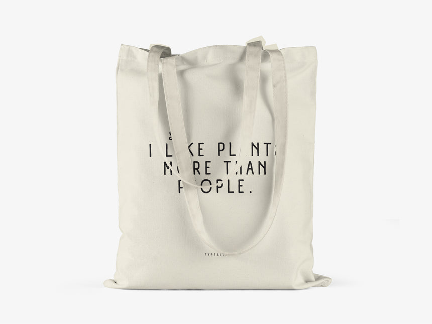 Baumwolltasche / I Like Plants