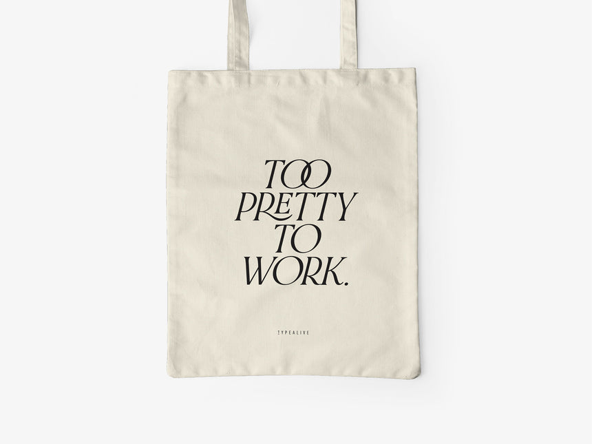 Cotton bag / Too Pretty