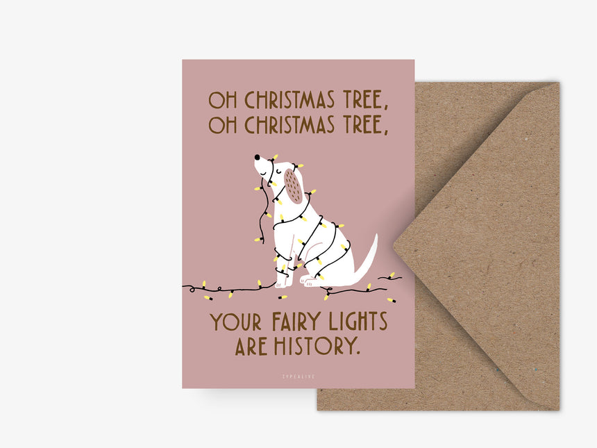 Postcard / Fairy Lights
