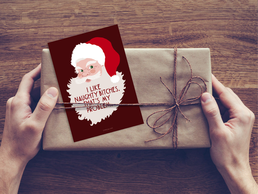 Postkarte / Naughty Bitches