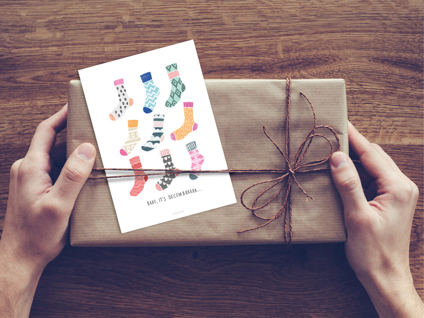 Postkarte / Brrright Christmas No. 3