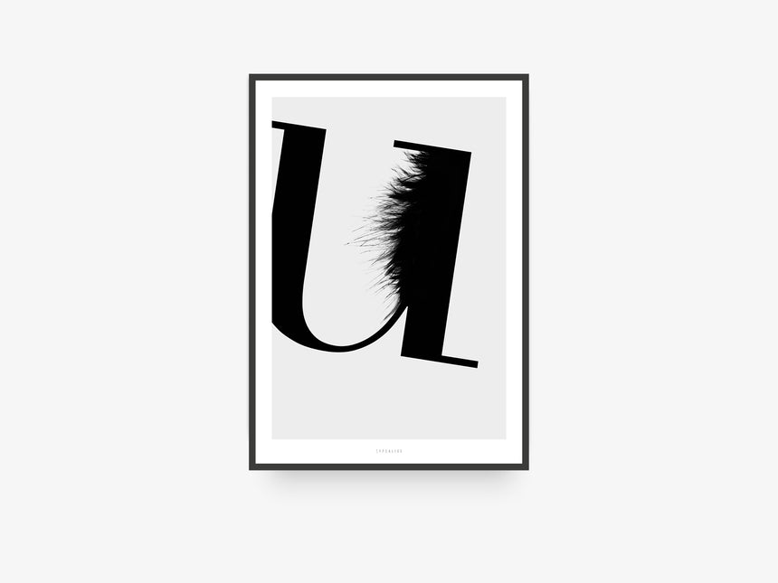 Print / ABC Flying Letters - U