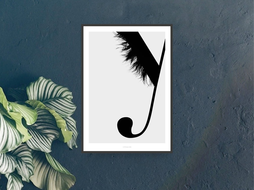 Print / ABC Flying Letters - Y